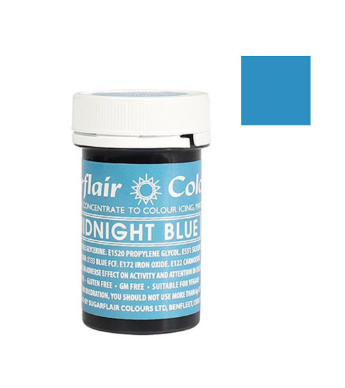 Colorante en pasta azul medianoche 25gr - SUGARFLAIR