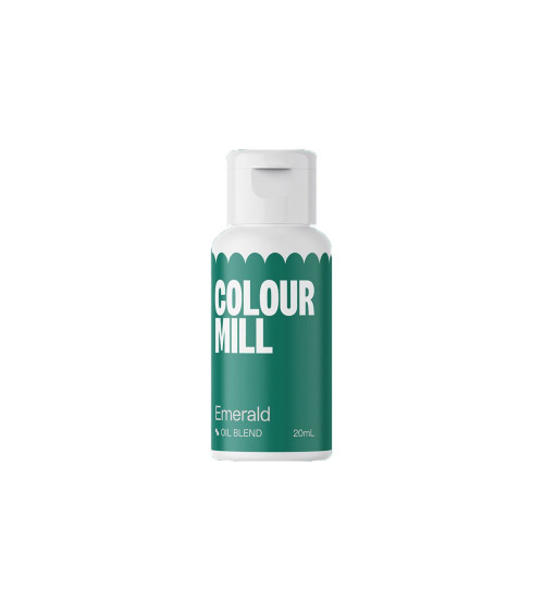 Colorante liposoluble en gel verde esmeralda 20ml - COLOUR MILL