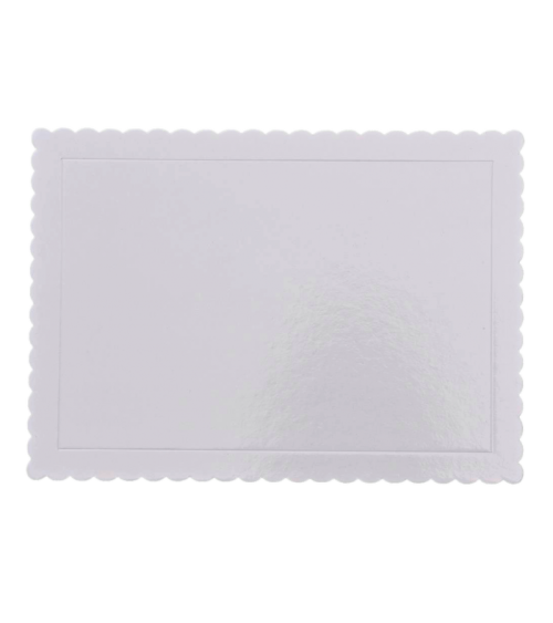 Base rectangular blanca 30x40cm/3mm de grosor - AZUCREN