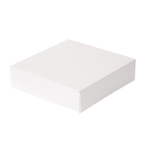 Caja para tarta blanca 23x7,5cm