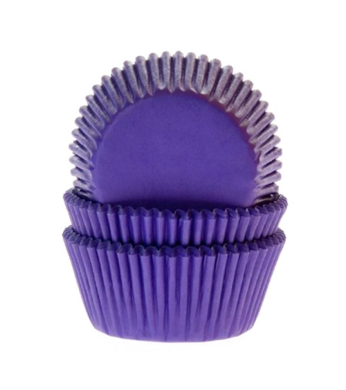 Capsulas cupcakes púrpuras - HOUSE OF MARIE