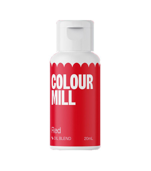 Colorante liposoluble en gel rojo 20ml - COLOUR MILL