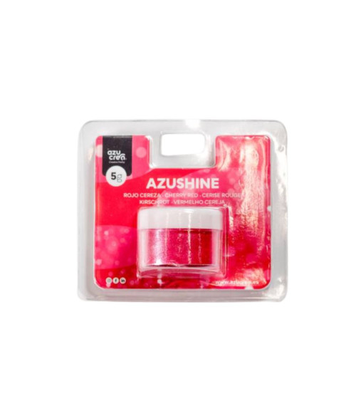 Purpurina en polvo rojo cereza 'Azushine' 5gr - AZUCREN