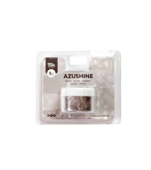 Purpurina en polvo plata 'Azushine' 5gr - AZUCREN