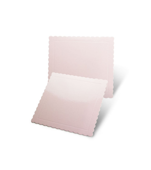Base cuadrada rosa bebe 30cm/3mm de grosor - SWEETKOLOR
