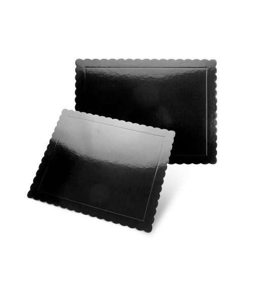 Base rectangular negra 30x25cm/3mm de grosor - SWEETKOLOR