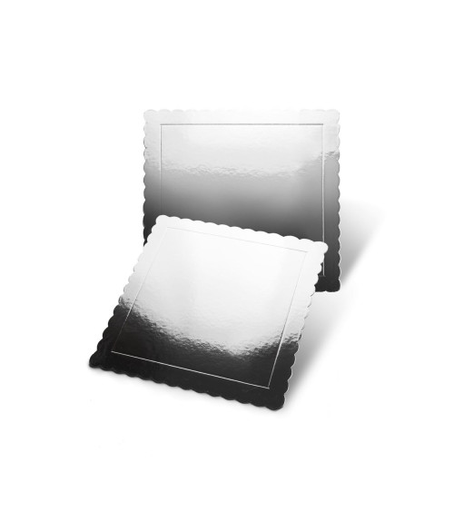 Base cuadrada efecto espejo 25cm/3mm de grosor - SWEETKOLOR