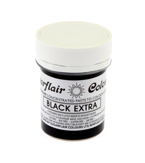 Colorante en pasta negro Extra 42gr - SUGARFLAIR