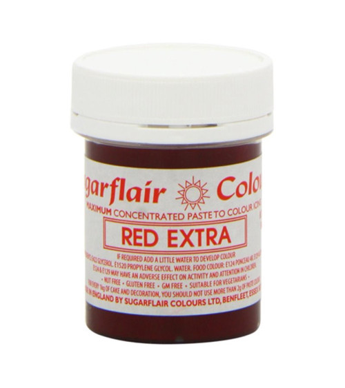 Colorante en pasta rojo Extra 42gr - SUGARFLAIR